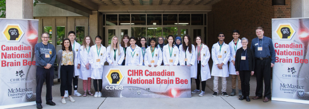 2019 CIHR Canadian National Brain Bee Group Photo